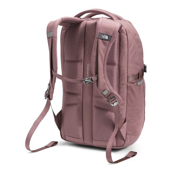 The North Face Women's Pivoter Backpack Twilight Mauve / Emberglow Orange NWT - Picture 9 of 16